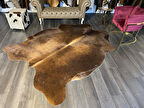 HAKİKİ DERİ DANA POSTU KAHVE 190 x 255 - 0201000167