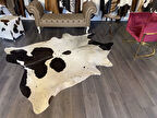 HAKİKİ DERİ DANA POSTU SİYAH - BEYAZ 190 x 230 - 0701000143