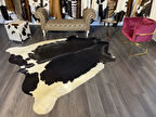 HAKİKİ DERİ DANA POSTU SİYAH - BEYAZ 220 x 255 - 0701000163