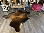 HAKİKİ DERİ DANA POSTU MIX KAHVE 190 x 230 - 1001000056