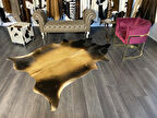 HAKİKİ DERİ DANA POSTU MIX KAHVE 180 x 230 - 1001000069