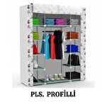 beyazpazar BEZ DOLAP PLASTİK PROFİLLİ ÇYR İSTANBUL TEMALI
