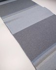 Gri Mavi Panolu Jakarlı İnterlok Kumaş Esnek Yumuşacık Hırkalık & Kazaklık 150x110cm (Her Pano)