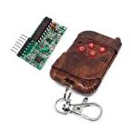 4 Kanal Kumandalı RF Alıcı - Verici