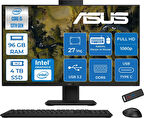 Asus V470VAK Intel Core İ5-13420H 96GB Ddr5 4tb SSD 27'' Fhd 100Hz 300NITS Freedos  Siyah Allınone Bilgisayar ASI58512B0DF40+ZETTAUSBBELLEK