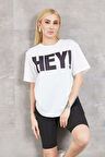 Yazı Baskılı T-Shirt