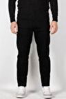 Erkek Kot Pantolon Slim Fit Dar Kesim 5 Cepli Siyah 2271 6144
