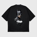 Oversize 'Batman' Baskılı t-shirt