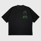 Oversize 'Hulk' Baskılı t-shirt