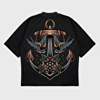 Oversize 'Anchor' T-Shırt