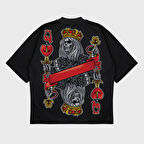 Oversize 'Mug Skeleton' T-Shırt