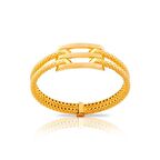 Bilezikhane Kaburga Kelepçe Kalın 2 Sıra 26,36 Gram 22 Ayar Altın