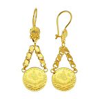 Bilezikhane Reşat Küpe Sallantılı 6.00 Gram 22 Ayar Altın