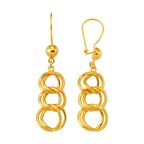 Bilezikhane Samanyolu Küpe 22 Ayar Altın 5.15 Gram