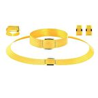 Bilezikhane 22 Ayar Trabzon Hasır Klasik Set 81 Gram