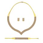 Bilezikhane 22 Ayar Altın Suyolu Set Takımı 50.00 Gram