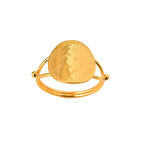 Bilezikhane Ata Çeyrek Altınlı Yüzük Bombeli 22 Ayar