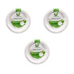 Roll-Up Nature Ekolojik Karton Kağıt Parti Tek Kullanımlık Tabak - 22 Cm. - 50 Adetlik 3 Paket