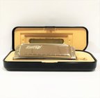 EAST TOP T10-40 Bakır Gövde / Kromatik Pompalı / 10 Delikli / Gümüş Renk Harmonica