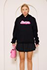 Barbie Baskı Oversize Sweatshirt