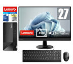 Lenovo Thinkcentre Neo 50T Gen4 Intel I7 13700 8gb 4tb SSD WINDOWS11HOME 27" Fhd Monitör Masaüstü Blgisayar 512JB005ATR25+ZETTAUSBBELLEK