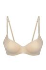 Kadın Bej Destekli Micro Düz Sütyen