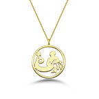 Çember Kova Burcu Gümüş