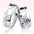 Beyaz Altın Alyans 2304-3