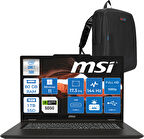 Msı Venturepro 17 Venturepro A2RWEG-027XTR Aı 2.nesil Core 7 240H 80GB Ddr5 1tb SSD 8GB/RTX5050 Gddr7 45W 17.3" Fhd 144HZ IPS WIN11PRO Gaming BILG.Z027XTRP23+ZETTAÇANTA
