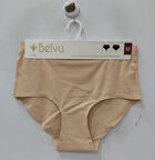 Belvü Kadın Yüksek Bel Lazer Kesim Ten Külot