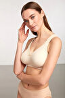 Kom Kadın Serena Lazer Kesim Toparlayıcı Ten Sütyen