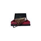 Fossil Açık Kahve Klasik 3,5 cm Erkek Kemeri-125