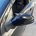 Sts Oto Aksesuar Opel Astra H 2009-2014 Batman Yarasa Ayna Kapağı Piano Black Abs Plastik