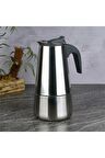 Çelik Moka Pot Cezve 6 Fincanlık - 360ml.