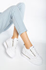 Granes Kadın Beyaz Gizli Topuk Sneaker