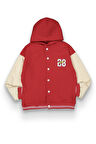 Erkek Çocuk 3 İplik Oversize Kapşonlu Kolej Ceket