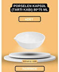 Porselen Kapsül (Tartı Kabı) 100*140 ML