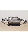 Audi R8 Front Base 20cm Plastik Masa Süsü Masa Dekorasyonu