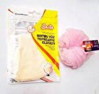 Bambu Yüz Temizleme Eldiveni ve Banyo Lifi Seti