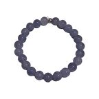 Aquamarin Doğaltaş Bileklik-8mm