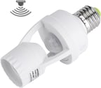 Parcbeny 24272 360° PIR Hareket Sensörlü E27 Lamba Duy Uyumlu Adaptörü Zaman Ayarlı AC 100V-240V 60W Max