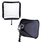 Tepeflaşı için Softbox (Difüzer) 40x40cm