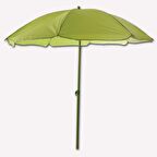 180 cm Çaplı Bahçe Balkon Şemsiyesi Yeşil