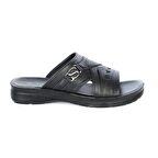 Ayakcenter 2546 Soylu Siyah Günlük Erkek Terlik