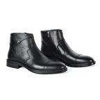 Crısso B443 Kauçuk %100 Deri Erkek Bot Ayakkabı