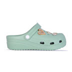 Apella E800-11 Fiesta Çağla Yeşili Eva Kadın Taşlı Günlük Terlik