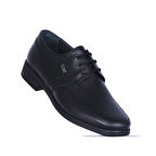 Baloğlu 1162 Siyah Kauçuk %100 Deri Erkek Klasik Ayakkabı