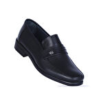 Baloğlu 1161 Siyah Kauçuk %100 Deri Erkek Klasik Ayakkabı