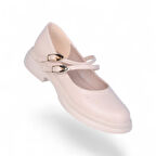 Scarletta S12 Cilt Krem Kadın Loafer Ayakkabı