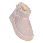 Skuaıter Garf Vizon Kız Çocuk İçi Kürklü Düz Bot